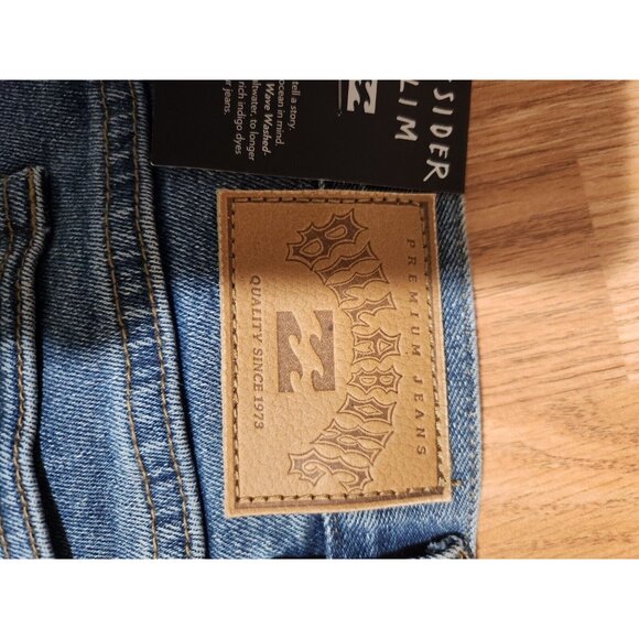 Billabong Outsiders Slim Jeans Size 26 New With Tag - Picture 6 of 11
